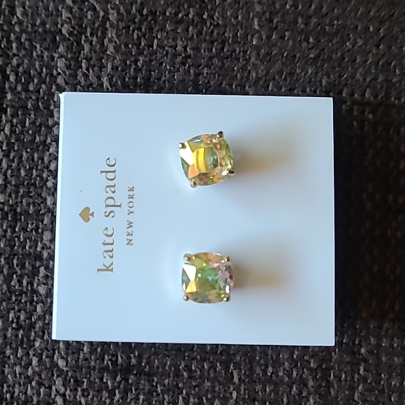 kate spade Jewelry - Kate Spade Peridot Stud Earrings